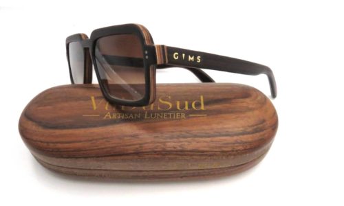 Lunettes en bois solaires